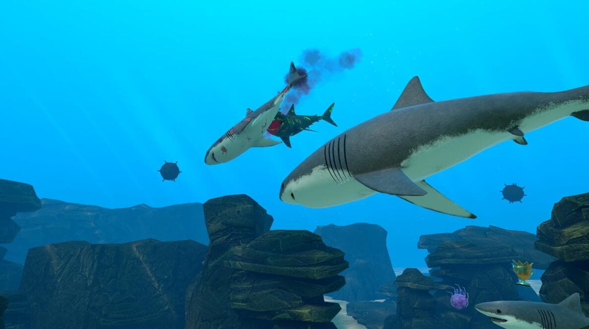 Oculus Quest 游戏《鲨鱼》SHARKS