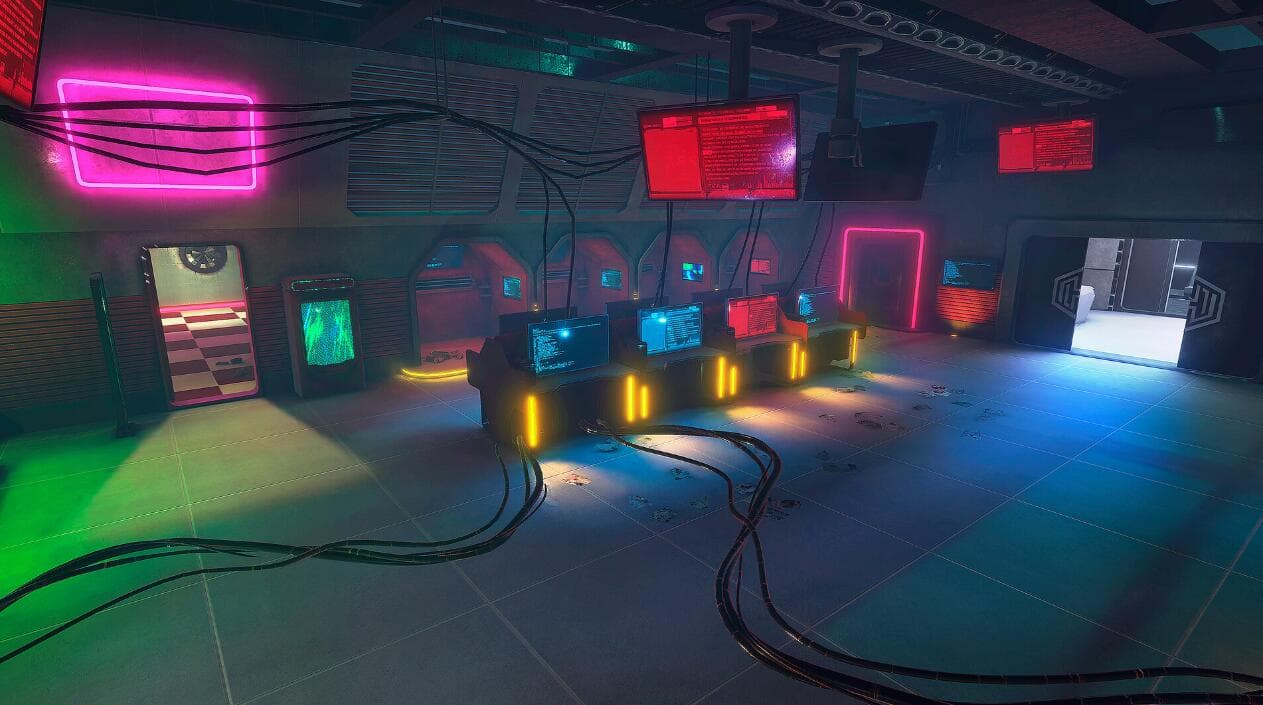 Oculus Quest 游戏《死亡地平线:网络融合》Death Horizon: Cyberfusion 游戏截图