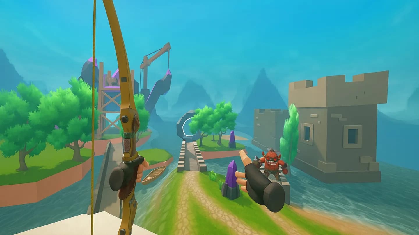 Meta Quest 游戏《VR中世纪射箭模拟器》VR Medieval Archery Simulator 游戏截图