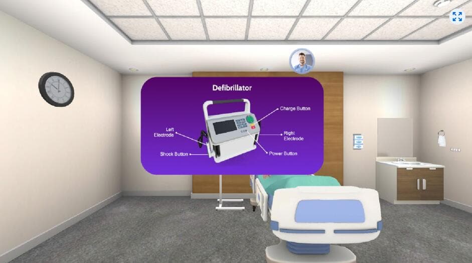 Meta Quest 游戏《手动除颤器模拟器》Manual Defibrillator Simulator
