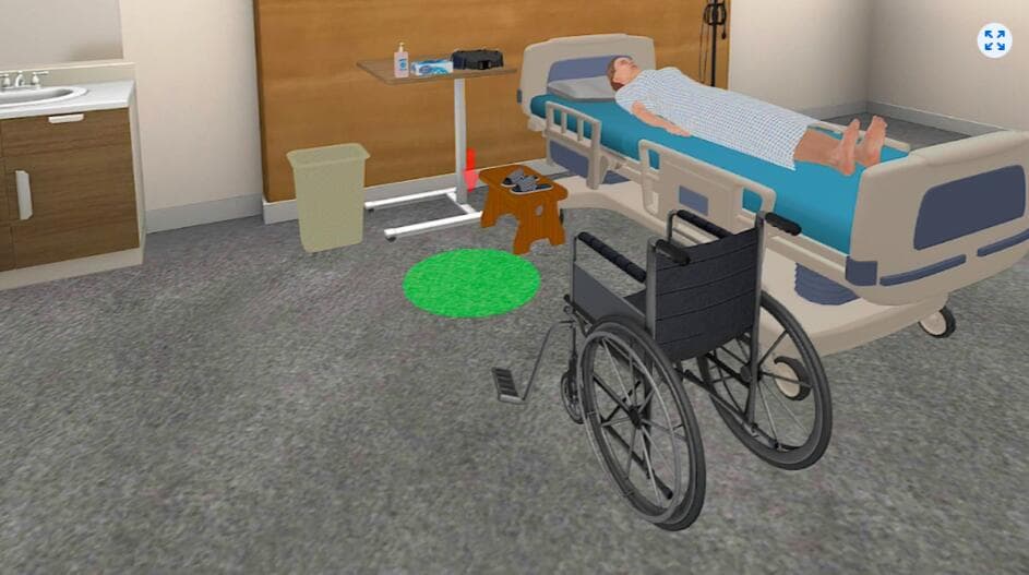 Oculus Quest 游戏《步行至轮椅模拟器》Ambulate to Wheelchair Simulator