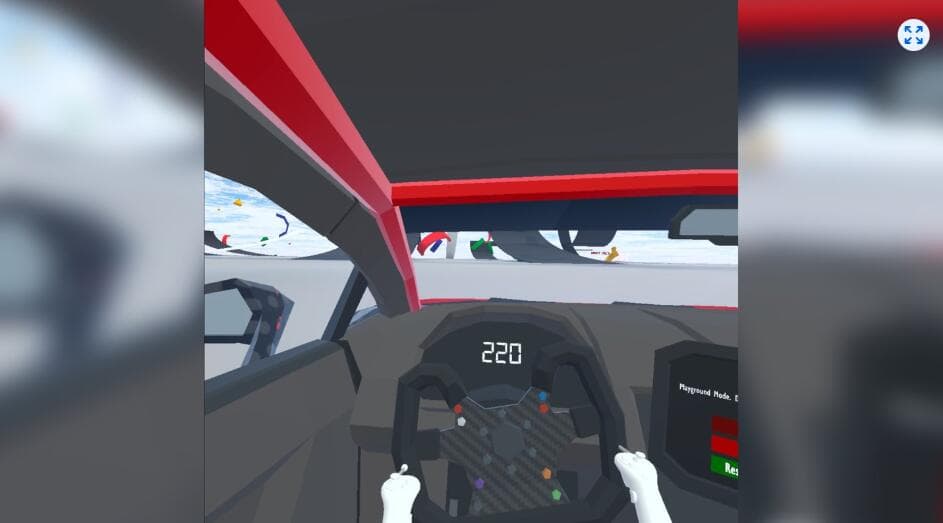 Oculus Quest 游戏《空中特技赛车》Sky Stunt Racer 游戏截图