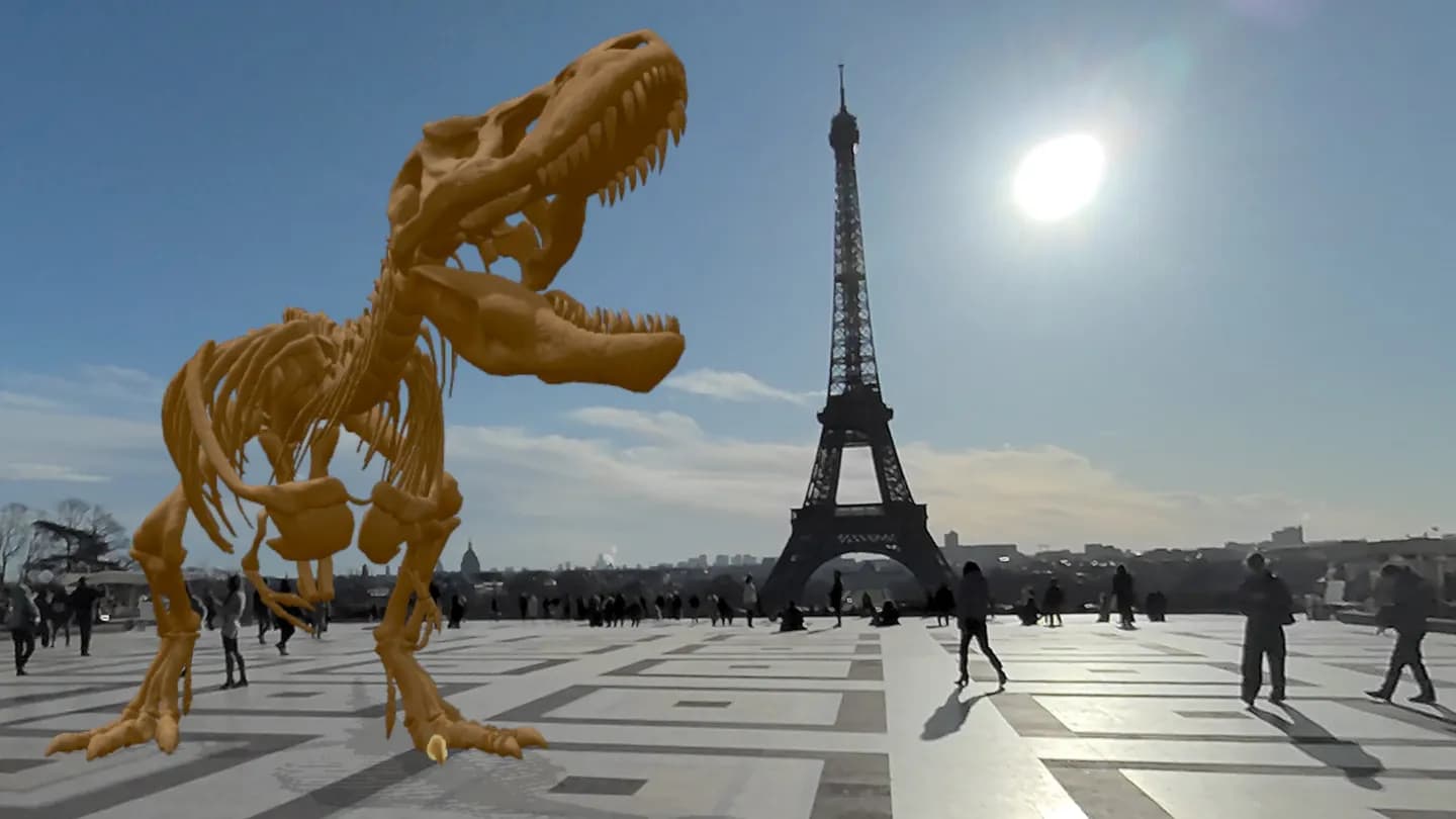 Meta Quest 游戏《恐龙实验室》Le Dino Labo