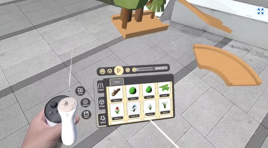 Meta Quest 游戏《自定义道路》Marblecraft：Mixed Reality Marble Sandbox