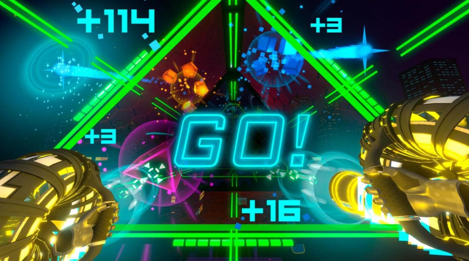 Oculus Quest 游戏《布洛克射击VR》Blokshot VR