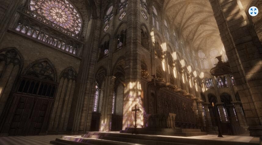 Meta Quest 游戏《巴黎圣母院：时光倒流之旅》Notre-Dame de Paris: Journey Back In Time