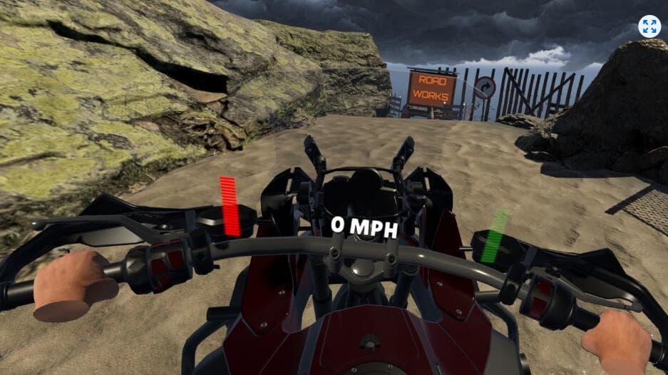Oculus Quest 游戏《摩托车越野赛》Offroad MotorBike 游戏截图