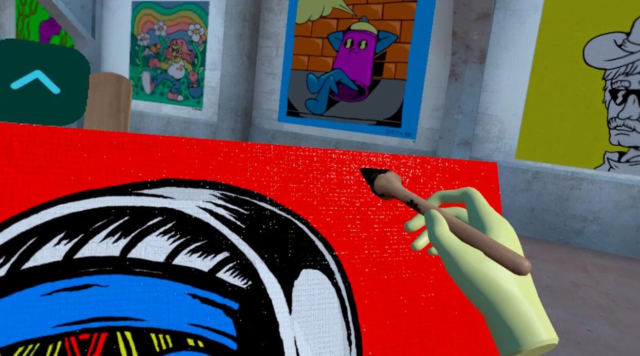 Oculus Quest 游戏《绘画模拟器》Painting VR