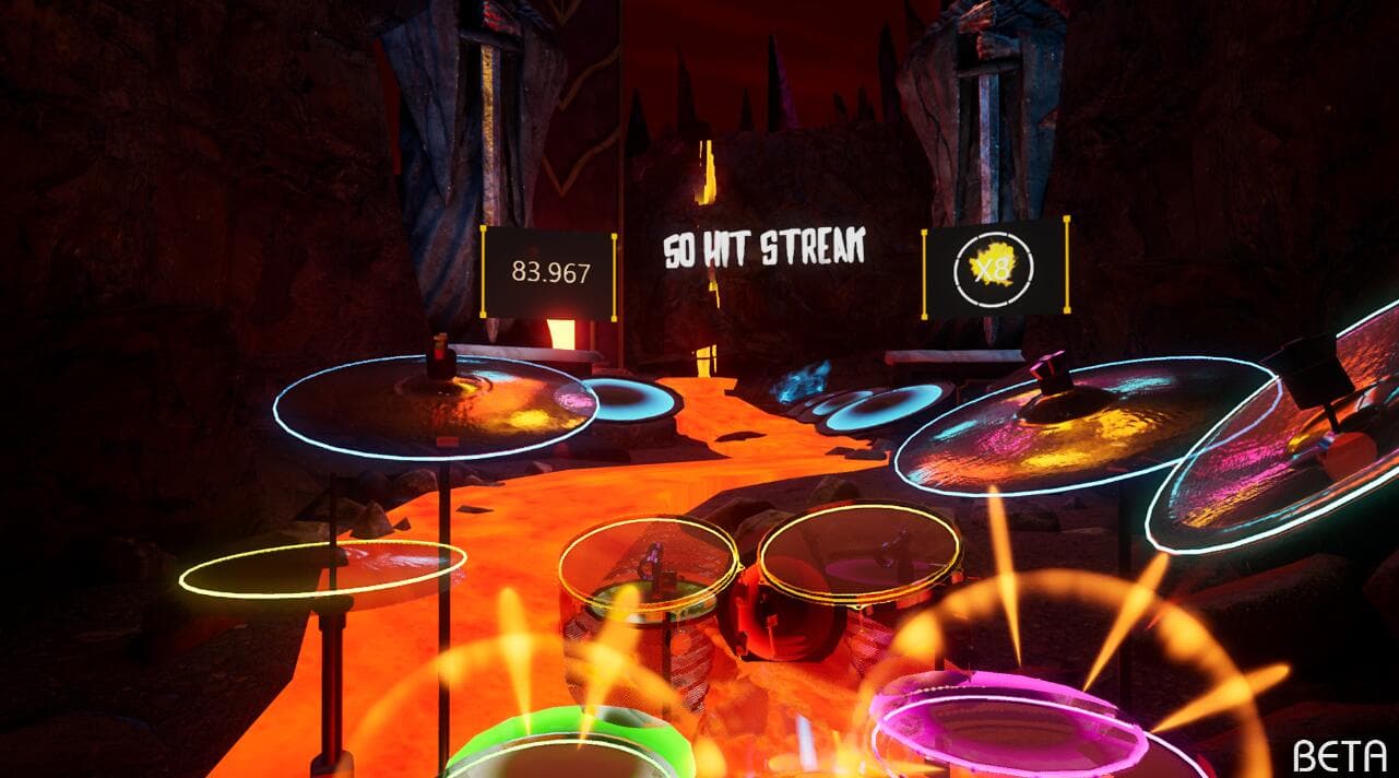 Oculus Quest 游戏《节奏鼓点VR》DrumBeats VR
