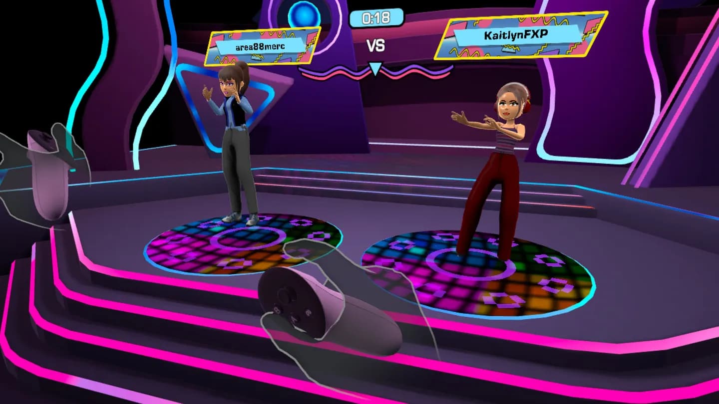 Meta Quest 游戏《盛装打扮》Dress Up Dance Off 游戏截图