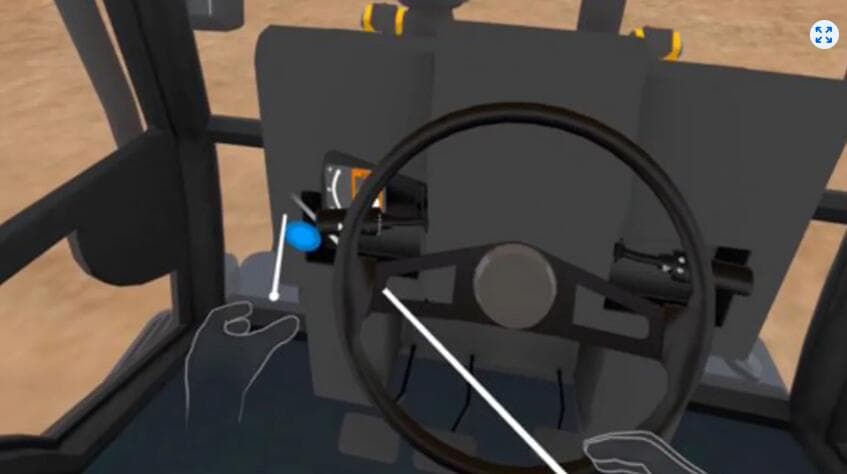 Meta Quest 游戏《挖掘机安全与操作》Backhoe Safety and Operation 游戏截图