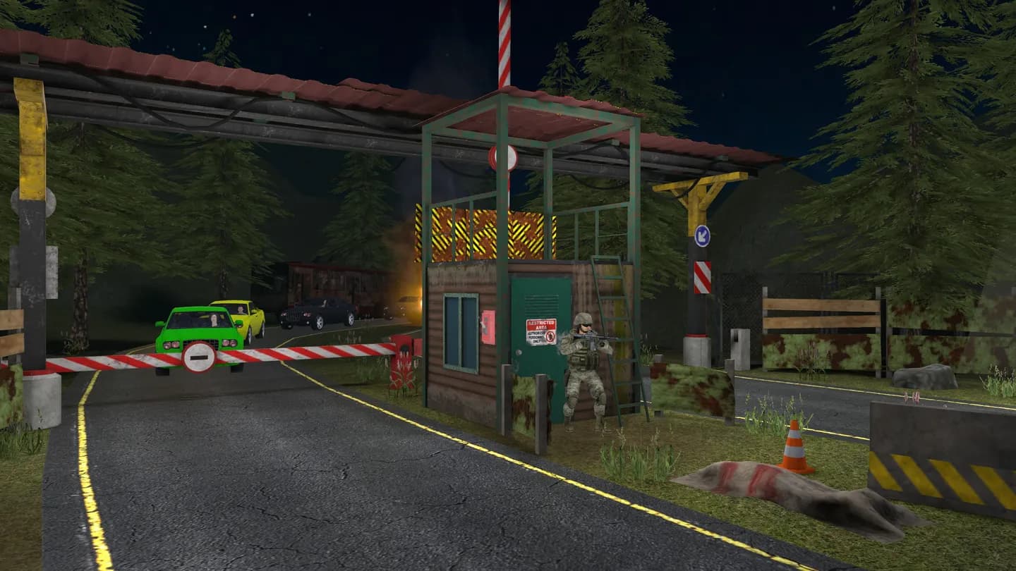Meta Quest 游戏《边境巡查：检查站管控》Border Patrol Checkpoint Control