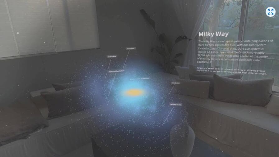 Oculus Quest 游戏《宇宙XR》Cosmic XR – Space In Your Room