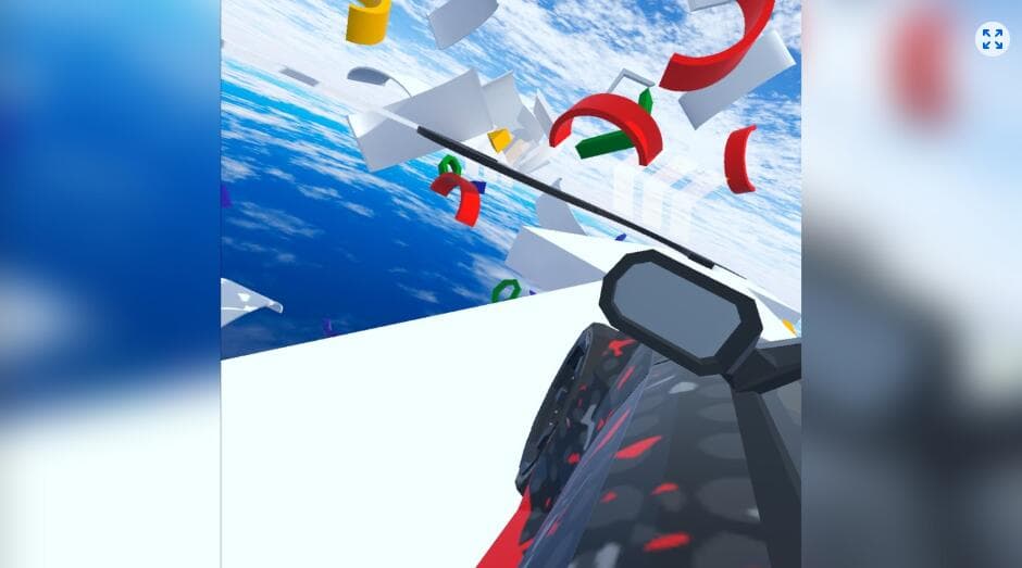 Oculus Quest 游戏《空中特技赛车》Sky Stunt Racer 游戏截图