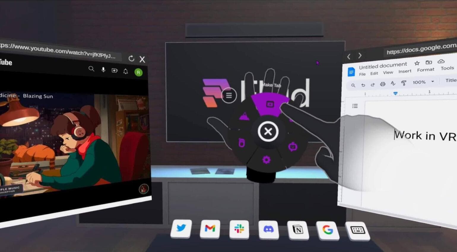 Oculus Quest 工具《网页VR浏览器》Fluid