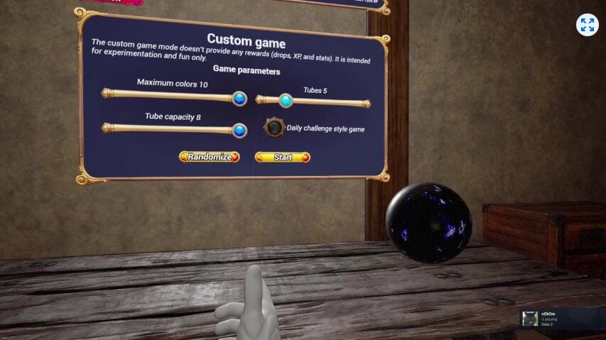Meta Quest 游戏《魔法色彩合并拼图》Magic Color Merge Puzzle 游戏截图