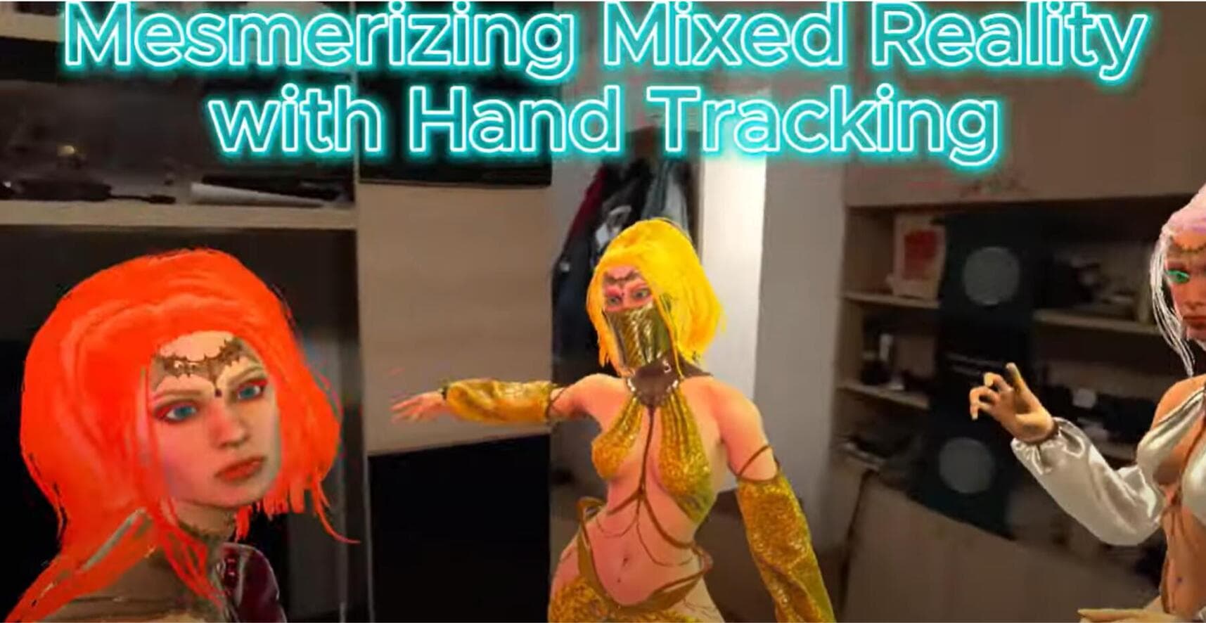 Oculus Quest 游戏《MR舞者》MR PRIVATE DANCERS SANDBOX