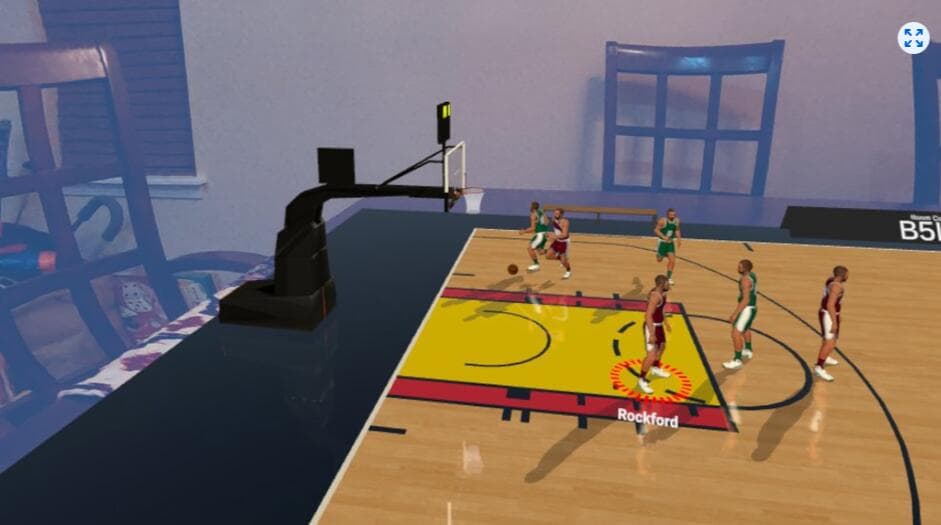Meta Quest 游戏《桌面篮球AR》Tabletop Basketball AR