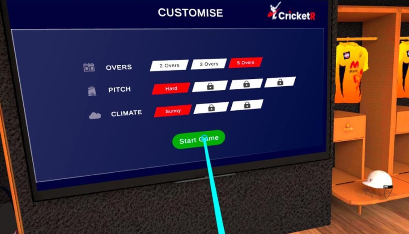Oculus Quest 游戏《板球VR》CricketR