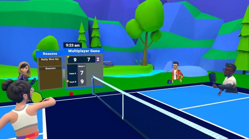 Oculus Quest 游戏《匹克球一号》Pickleball One