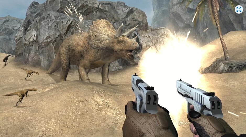 Oculus Quest 游戏《恐龙岛》DINOSAUR ISLAND 游戏截图