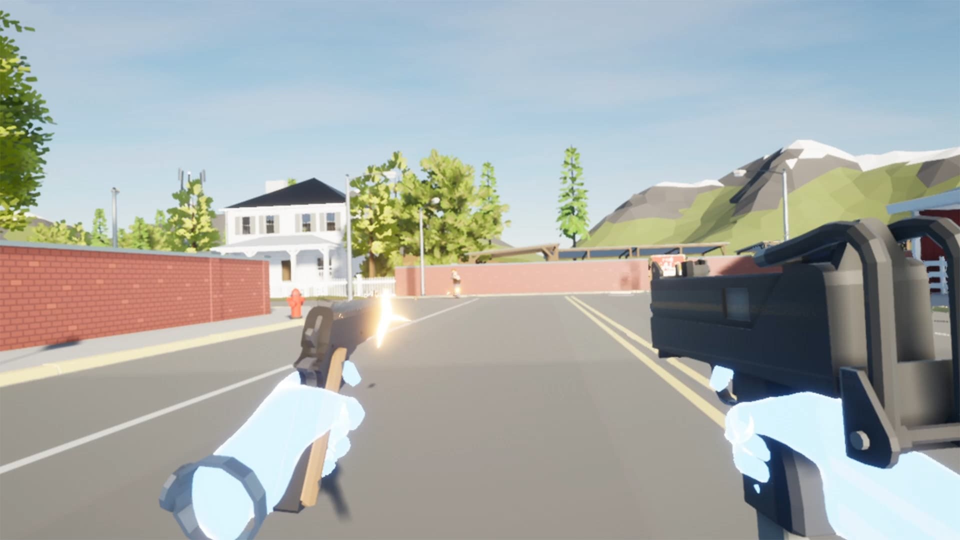 Steam串流游戏：《小镇射手 VR》Little Town Shooter中文版（免费下载）