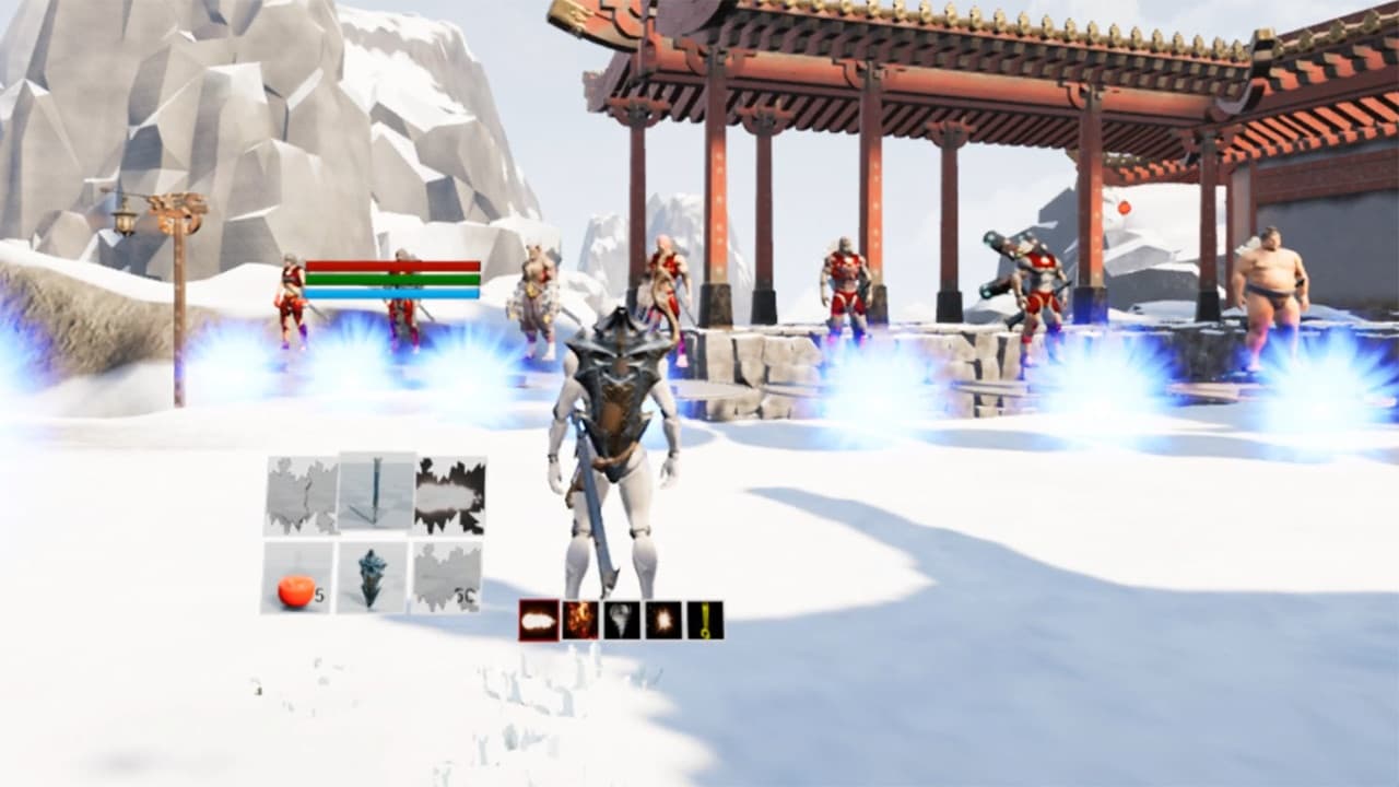 Steam串流游戏：《VR复古街机：我进入了游戏机》VR Retro Combat Deluxe（免费下载）