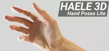 Steam串流游戏《手势精简版–绘画参考》HAELE 3D – Hand Poses Lite – Drawing References