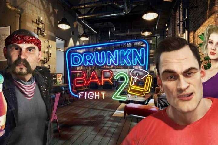 Steam串流游戏《酒吧打架2》Drunkn Bar Fight 2 VR