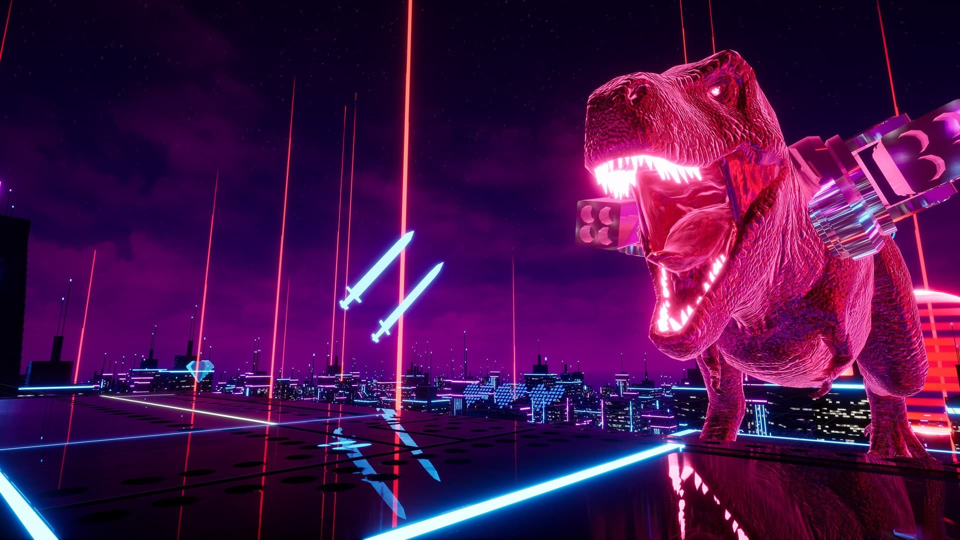 Steam串流游戏《赛博光刀VR》Cyber Blades（免费下载）