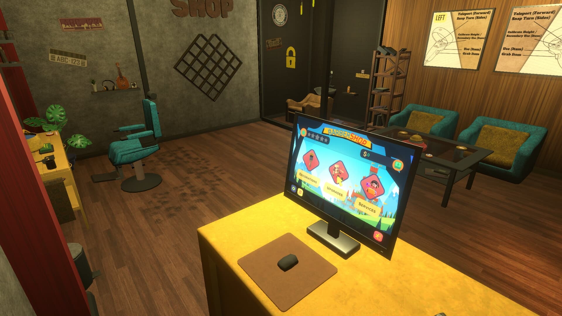 Steam串流游戏《理发店模拟器VR》Barbershop Simulator VR（免费下载）