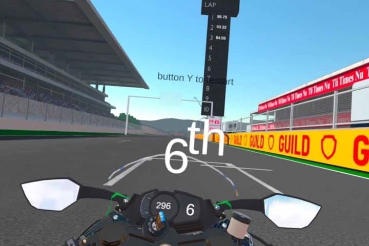 Steam串流游戏《摩托车赛车VR》Motorcycle Racing VR（免费下载）