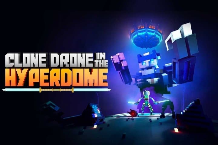 Steam串流游戏《超级像素克隆战斗》Clone Drone in the Hyperdomedani