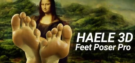 Steam串流游戏《HAELE 3D-脚部姿势 Pro-绘图参考》HAELE 3D – Feet Poses Pro – Drawing References