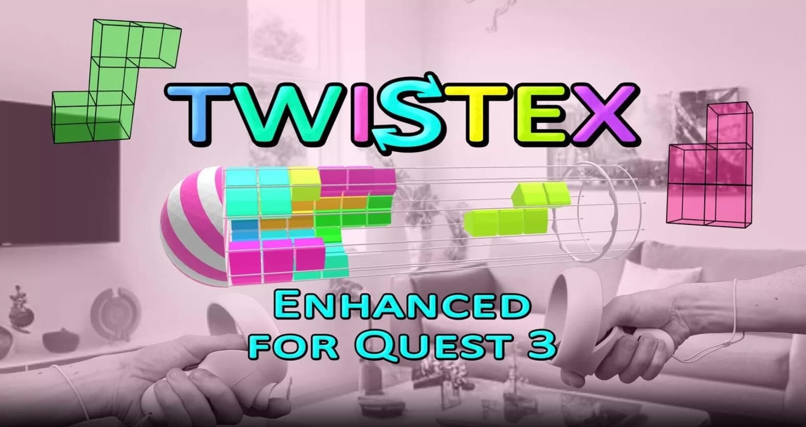 Steam串流游戏《捻线方块VR》TWISTEX VR（免费下载）