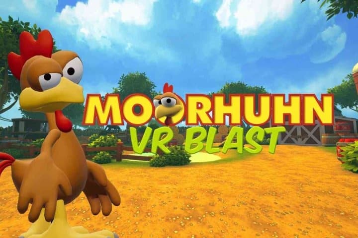Steam串流游戏《Moorhuhn/疯狂鸡VR爆炸》Moorhuhn / Crazy Chicken VR Blast