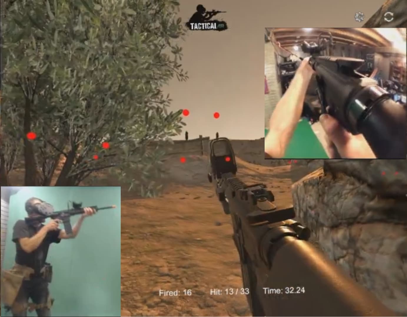 Steam串流游戏《战术增强现实VR》Tactical AR（免费下载）