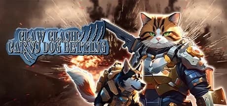 Steam串流游戏《爪子冲突：猫狗对决》Claw Clash: Cat vs Dog Betting