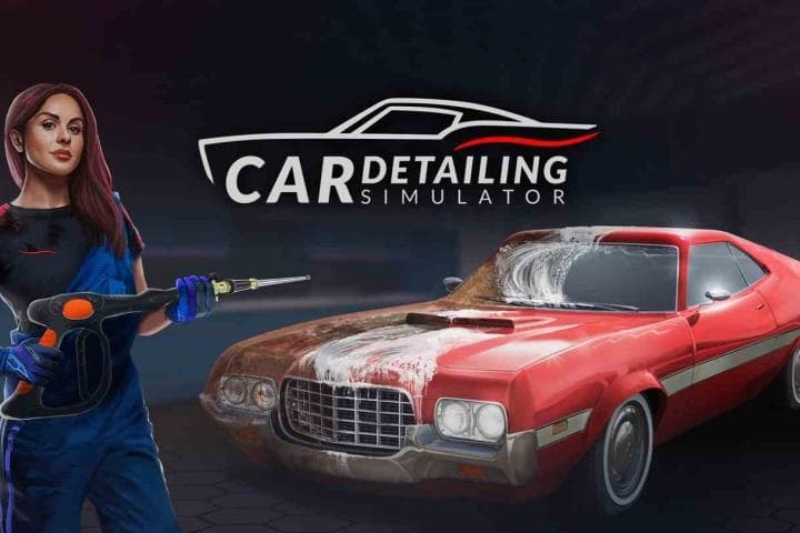 Steam串流游戏《汽车美容师模拟器》Car Detailing Simulator