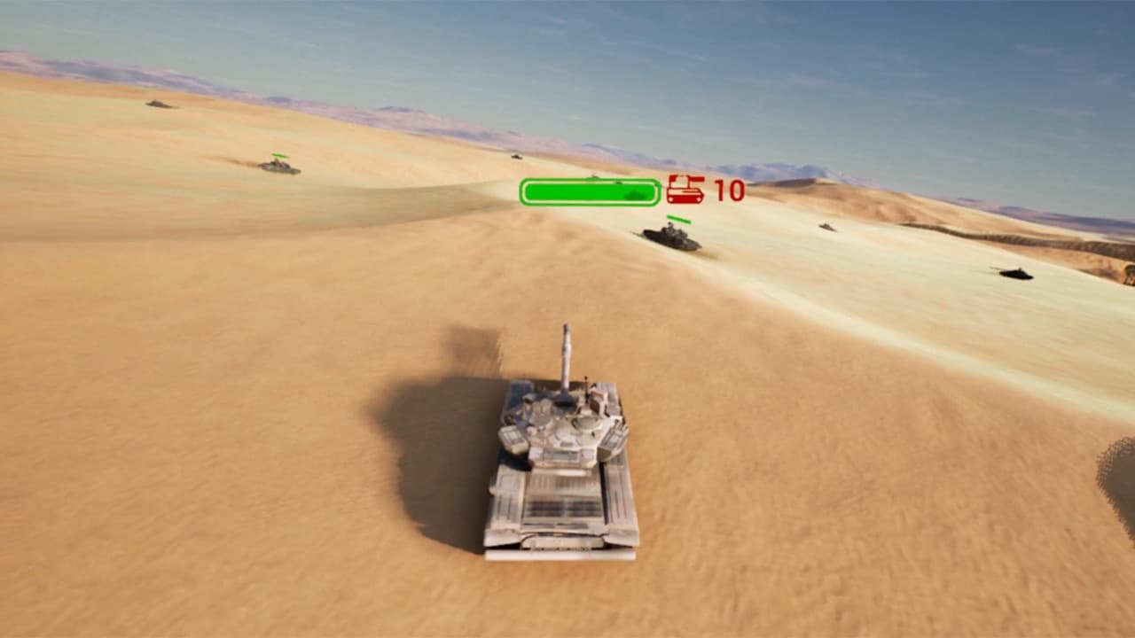 Steam串流游戏：《T90坦克VR战斗模拟器》Tank Battle Simulator in VR（免费下载）