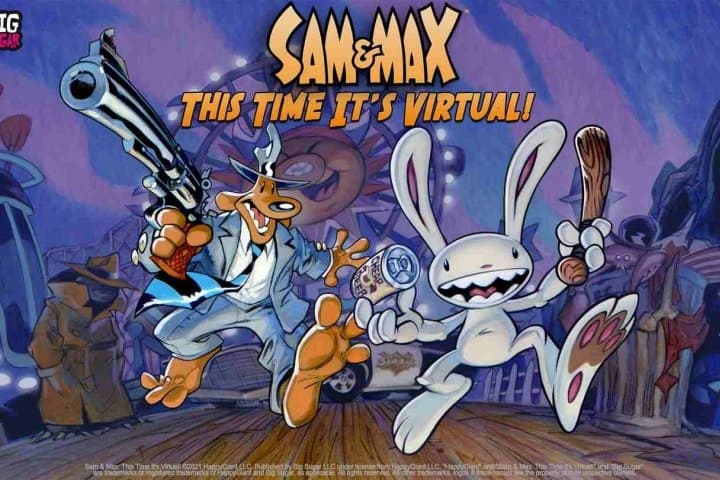 Steam串流游戏：《山姆和麦克斯虚拟警探》Sam and Max This Time Its Virtual（免费下载）