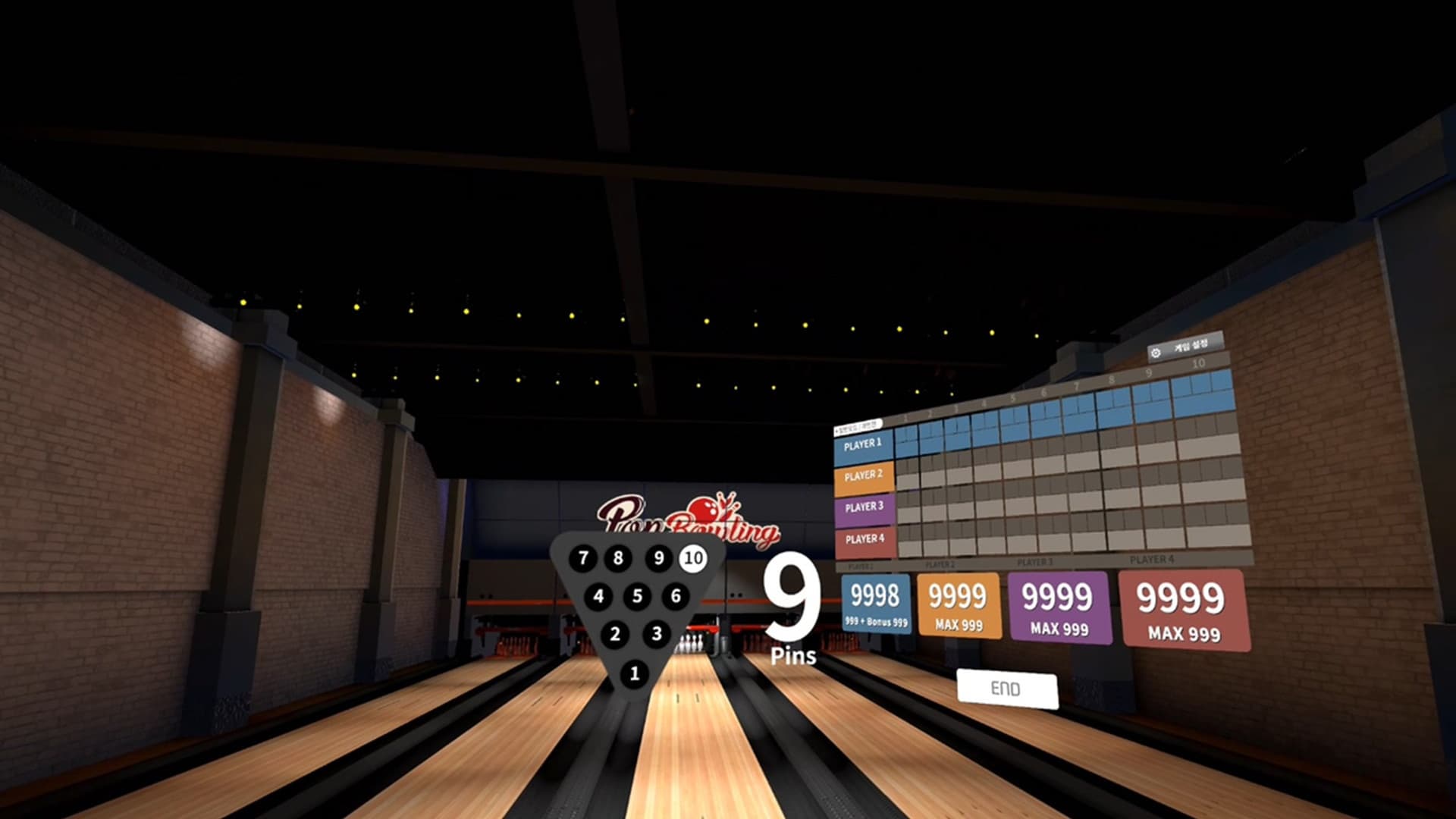 Steam串流游戏:《流行保龄球》 Pop Bowling VR(免费下载)
