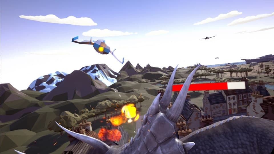 Steam串流游戏《VR恐龙入侵小人国》VR Dinosaur Invasion(免费下载)