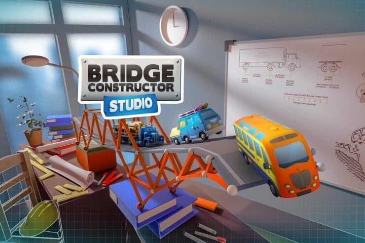 Steam串流游戏《桥梁建造者工作室》Bridge Constructor Studio