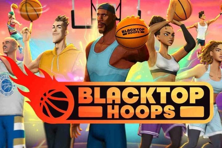 Steam串流游戏《热血篮球VR》Blacktop Hoops VR