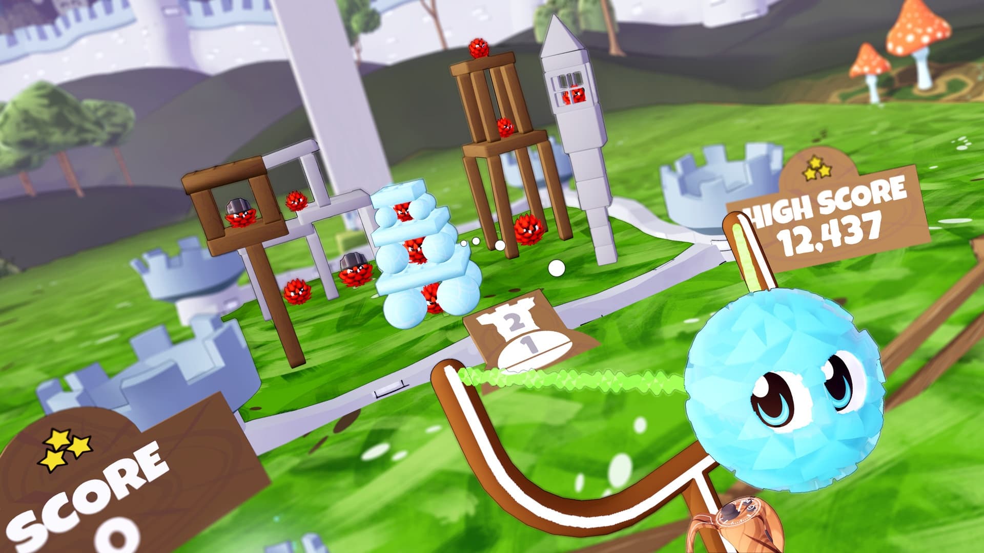 Steam串流游戏《毛球宝贝-摧毁敌营》VR Furballs – Demolition 游戏截图