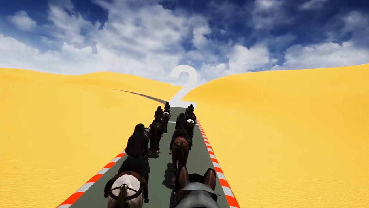 Steam串流游戏《VR赛马宝贝》中文版 VR Hourse Racing Sweetie（免费下载）