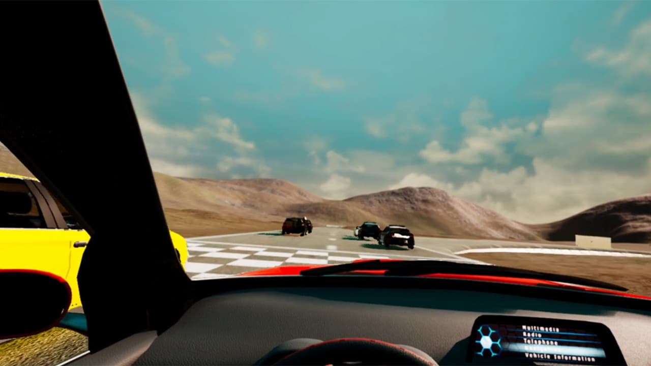 Steam串流游戏：《VR疯狂赛车碰撞》VR crazy racing（免费下载）