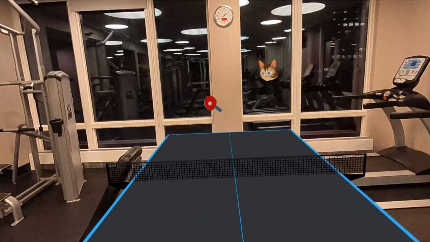 Steam串流游戏《真实乒乓球VR》Eleven Table Tennis VR 游戏截图