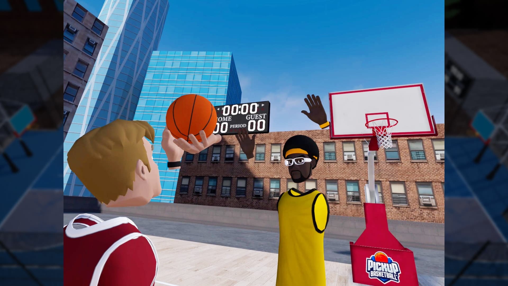 Steam串流游戏《VR篮球游戏》Pickup Basketball VR（免费下载）